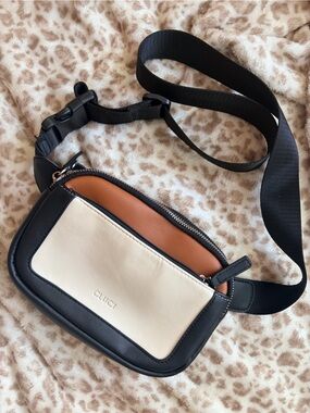 CLUCI Colorblock Belt Bag | Sling Bag | EUC | Adjustable Strap w. Buckle